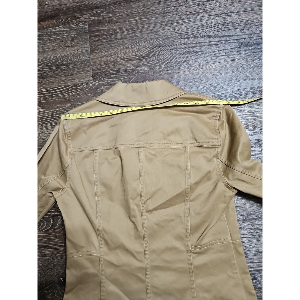 Michael Kors Chain Lace-Up Mini Dress In Dark Camel Size 0 - Picture 12 of 15